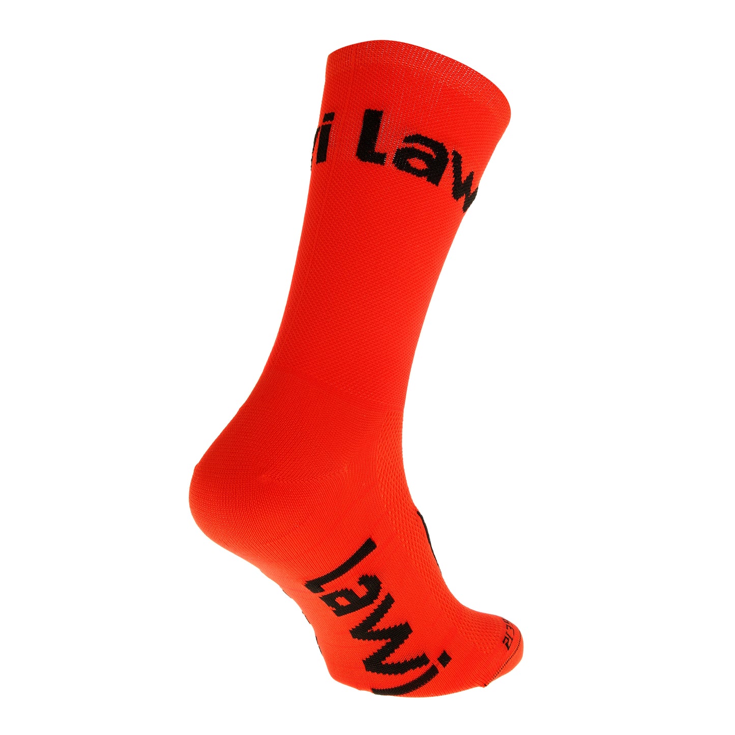 Socken ZORBIG lang rot/schwarz