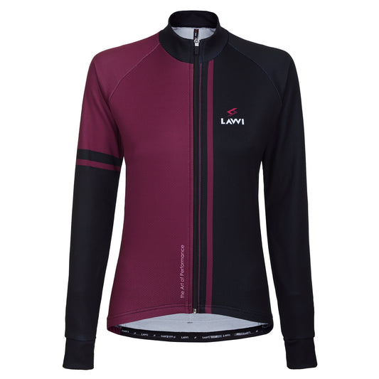 DAMEN-TRIKOT MIRROR WEINROT WINTER